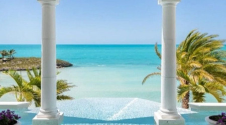 Secluded 8BR Estate Beach Turks HVN